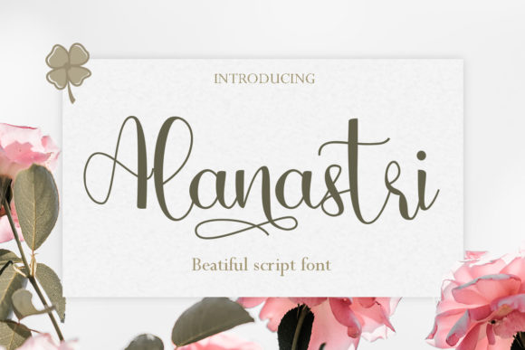 Alanastri: An Elegant Handwritten Typeface for Modern Brands