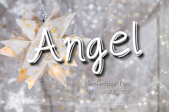 Angel Font: A Handwritten Typeface for Modern Web Design