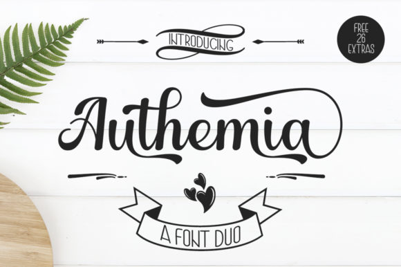 Authemia: A Bold Handwritten Typeface for Editorial Impact