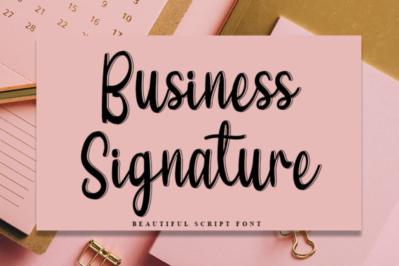 Business Signature Font Review for Web Design