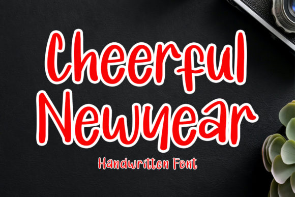 Cheerful New Year Font for Bold Campaigns