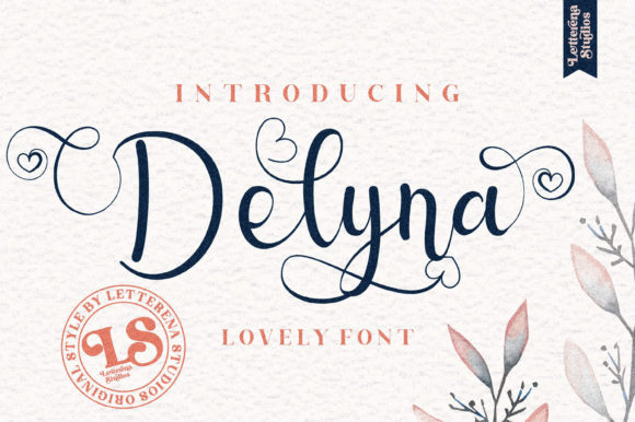 Delyna: A Romantic Handwritten Font for Editorial Design