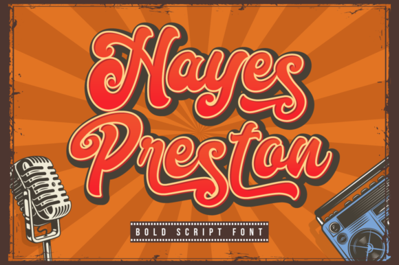 Hayes Preston: A Bold Typeface for Branding