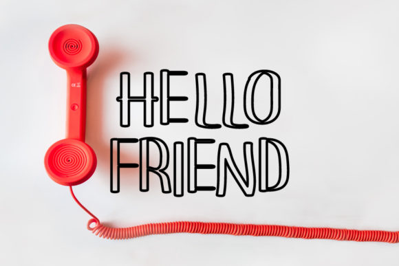 Hello Friend: A Handwritten Font for Marketers