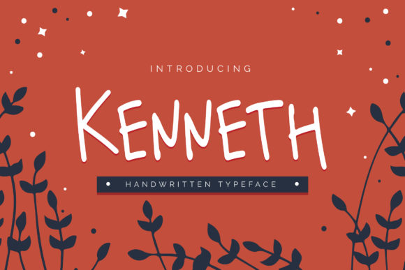 Kenneth Font: A Gentle Handwritten Typeface for Editorial Warmth