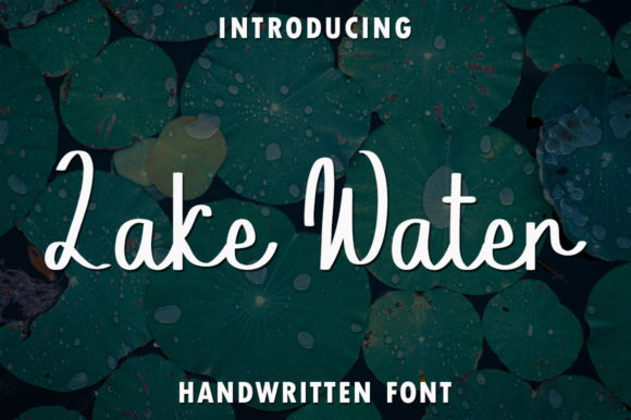 Lake Water Font: Elevate Your Brand Identity