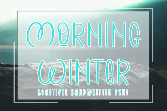 Morning Winter: A Playful Font for Modern Brands