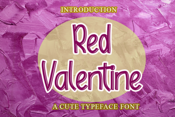 Red Valentine Font: Elevate Digital Branding