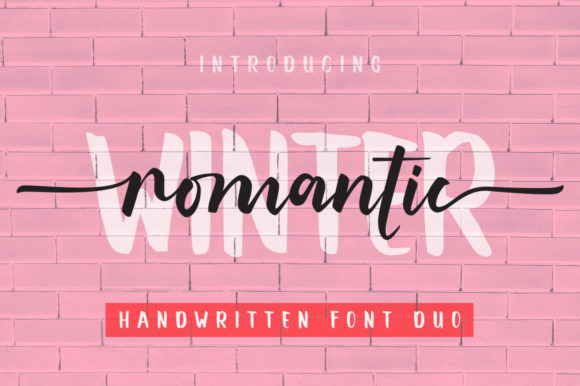 Romantic Winter: A Versatile Script Font for Marketers