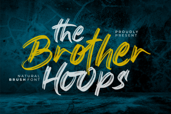The Brother Hoops Font for Editorial Design