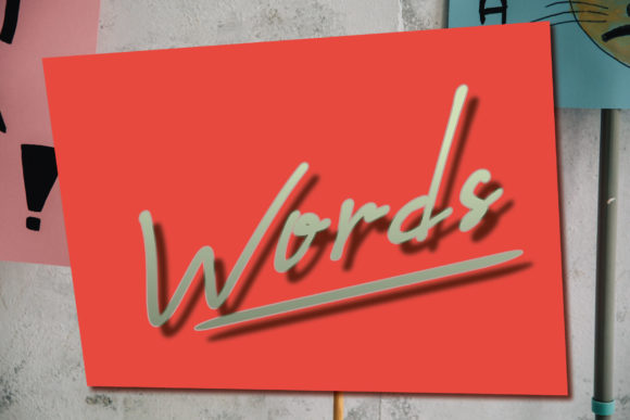 Words Typeface: A Designer’s Guide to Sweet Cursive Style