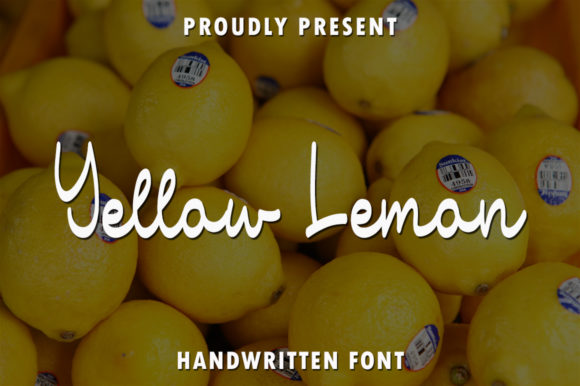Yellow Lemon: A Sweet Script Font for Web Design